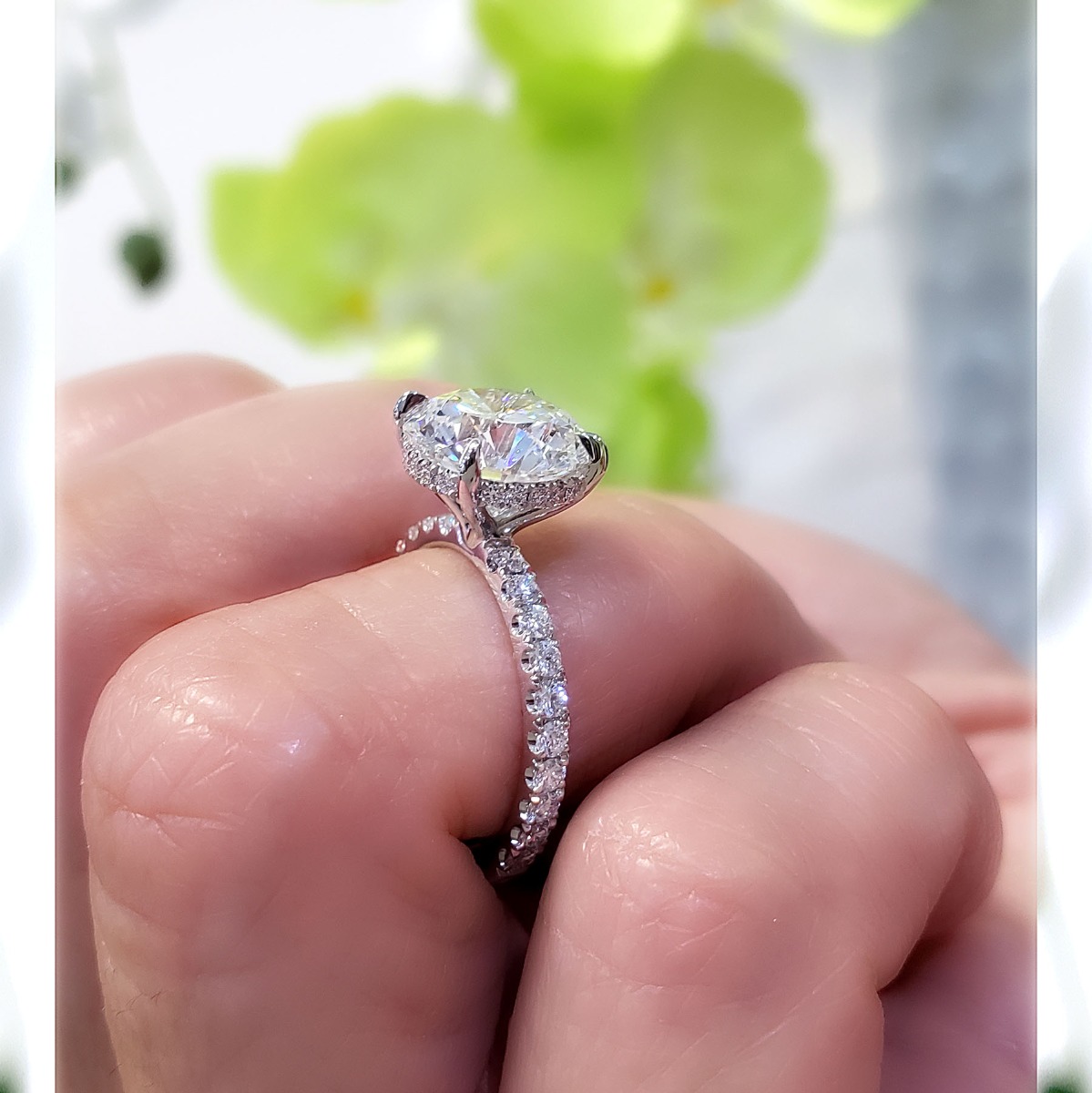 Pompeii3 3/4ct Diamond Infinity Engagement Wedding Ring Set White Gold - Size  4 : Target